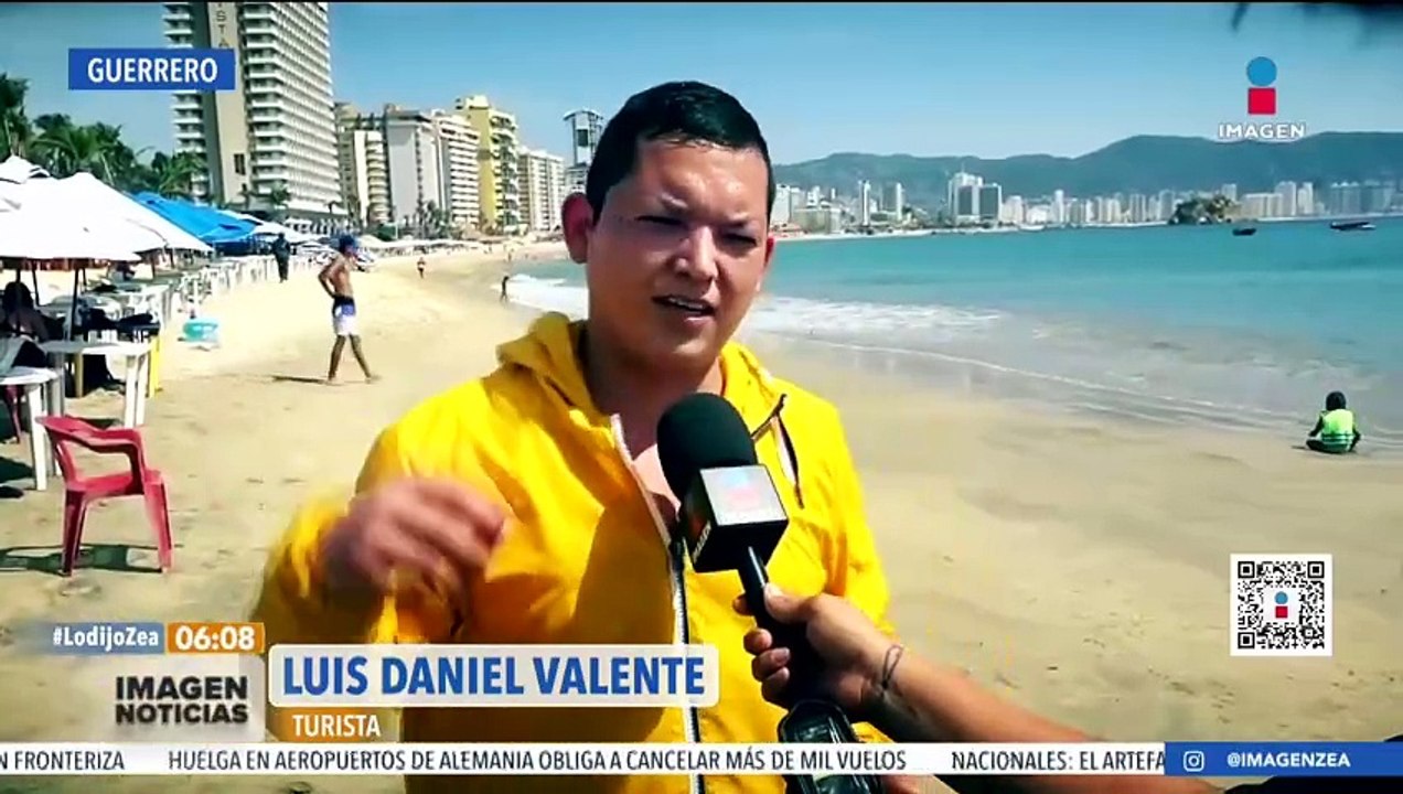 Despliegan 300 elementos de la Marina en playas de Acapulco, Guerrero