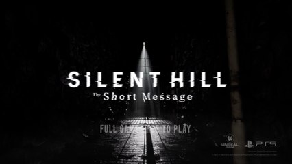 Silent Hill The Short Message Reveal Trailer