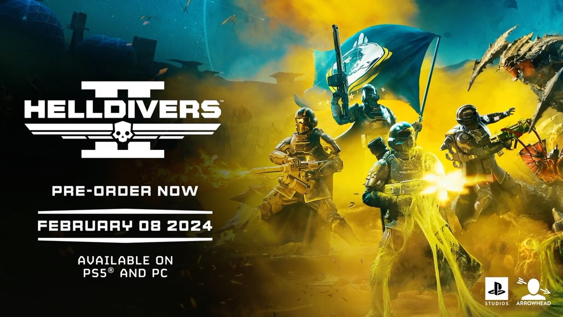 Helldivers 2 Official Report for Duty Trailer - video Dailymotion