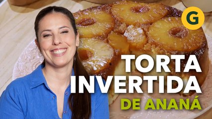 Torta Invertida de Ananá 🍍 Fácil y Deliciosa con Fruta y Caramelo - thumbnail