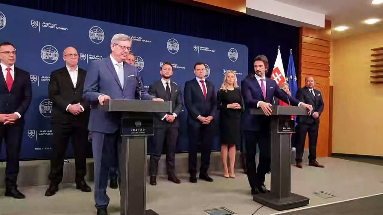 ZÁZNAM: Ministri po 100 dňoch vo vláde hovoria, že naplno pracujú od začiatku