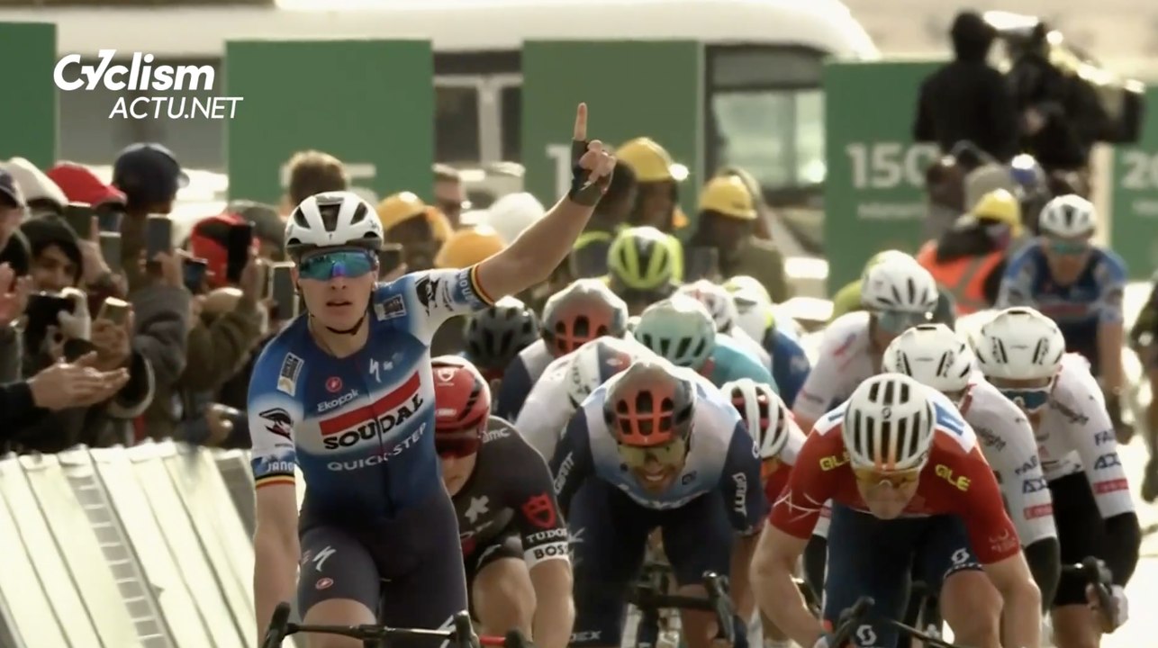 AlUla Tour 2024 - Tim Merlier la 3e étape de l'Alula Tour, le résumé et le dernier kilomètre