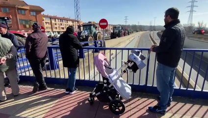 Otro vídeo de la tractorada