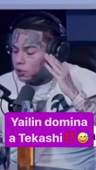 ¡Yailin llama a Tekashi y se va de una entrevista!