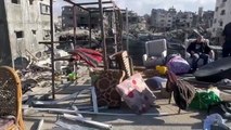 دمار هائل في بيت لاهيا في شمال قطاع غزة
