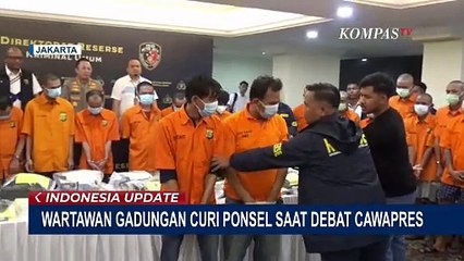 Polisi Tangkap 3 Wartawan Gadungan yang Nekat Mencuri Ponsel di Acara Debat Cawapres!