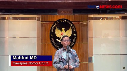 Mahfud MD Tidak Sarankan Nama Pengganti Menkopolhukam, Itu Hak Prerogatif Presiden