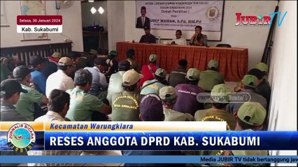 Kesejahteraan Linmas dan Pembangunan Desa Jadi Fokus Reses Usep Wawan di Warungkiara