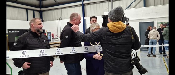 Opening of new Bryant Precision factory at Seaham Grange
