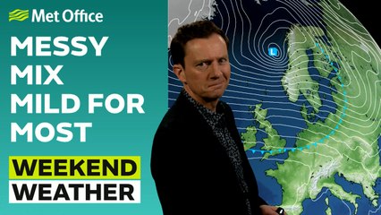 Weekend Weather 01/02/2024 – Mild for most and fairly mixed - Met Office UK Forecast