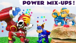The Paw Patrol Mighty Pups get their Powers Mixed Up