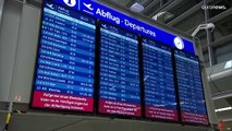 شاهد: إلغاء مئات الرحلات الجوية بسبب إضراب موظفي الأمن في معظم المطارات الألمانية الكبرى