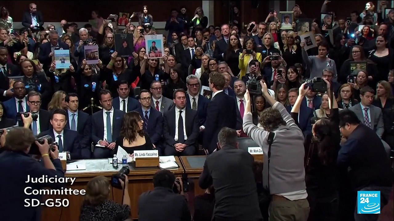 US lawmakers win apology from Zuckerberg in tech grilling over youth safety