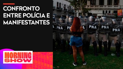 Argentina tem protesto contra a “Lei Ônibus”