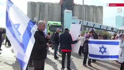 İşgalci Yahudiler Gazze'ye gönderilen insani yardımları engellemeye çalıştı