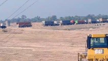 बनास नदी में बजरी परिवहन पर रोक: 16 लाख टन बजरी मिली स्टॉक से अधिक, राज्य सरकार के आदेश पर प्रशासन ने रुकवाया परिवहन