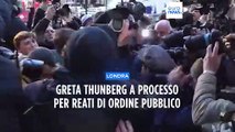 Londra, Greta Thunberg a processo per reati di ordine pubblico