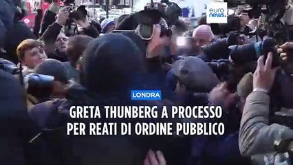 Londra, Greta Thunberg a processo per reati di ordine pubblico