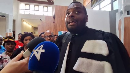 Me Yanis Souhaïli, bâtonnier de Mayotte et avocat de Salime Mdéré