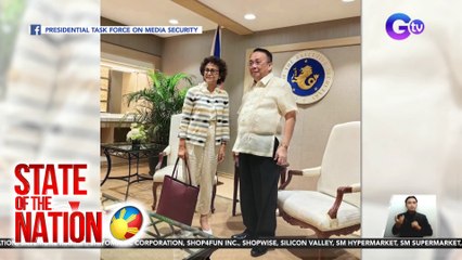 UN special rapporteur Irene Khan, nakipagpulong kay Executive Secretary Lucas Bersamin | SONA