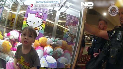Главный приз: трёхлетний малыш забрался в игровой автомат