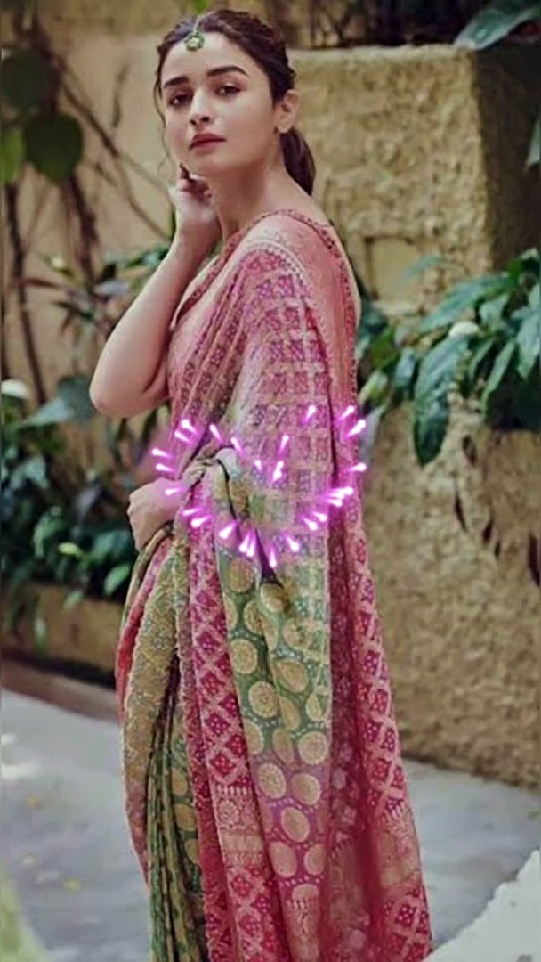 ⁣Saree Elegance- Alia Bhatt Inspired Looks, Trending Styles & New Saree Ideas
