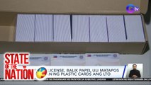 Driver’s license, balik papel uli matapos maubusan ng plastic cards ang LTO | SONA