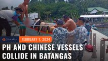 2 crew members dead, 2 Chinese hurt as vessels collide off Batangas