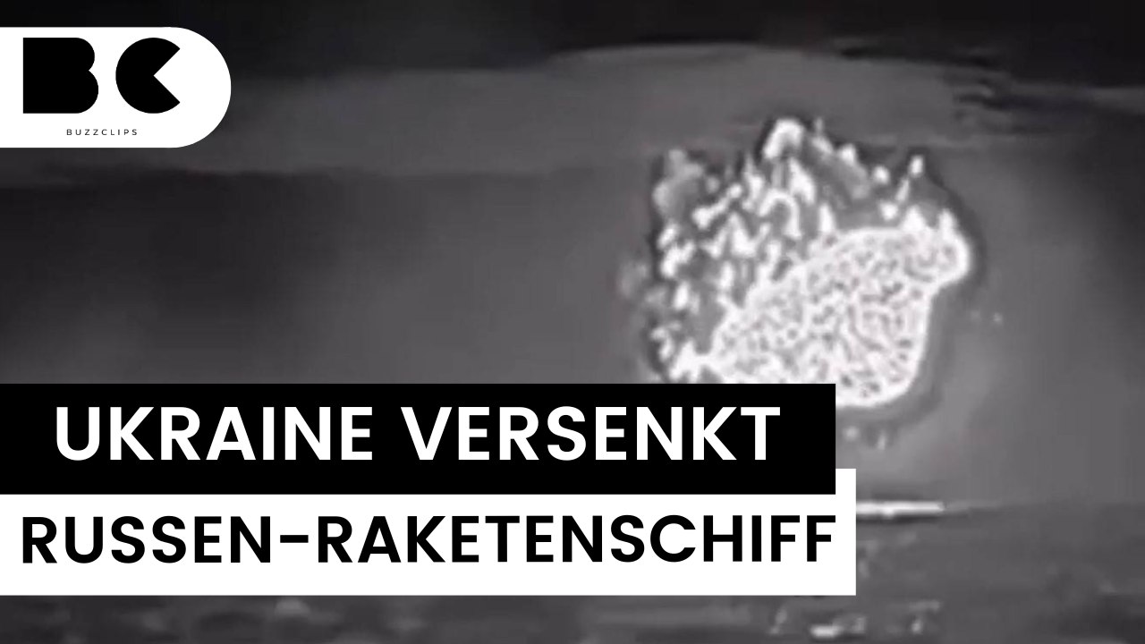 Ukrainische seedrohne versenkt ivanovets-raketenschiff