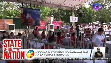 DSWD, itinangging may pondo ng kagawarang ginamit para sa People's Initiative | SONA
