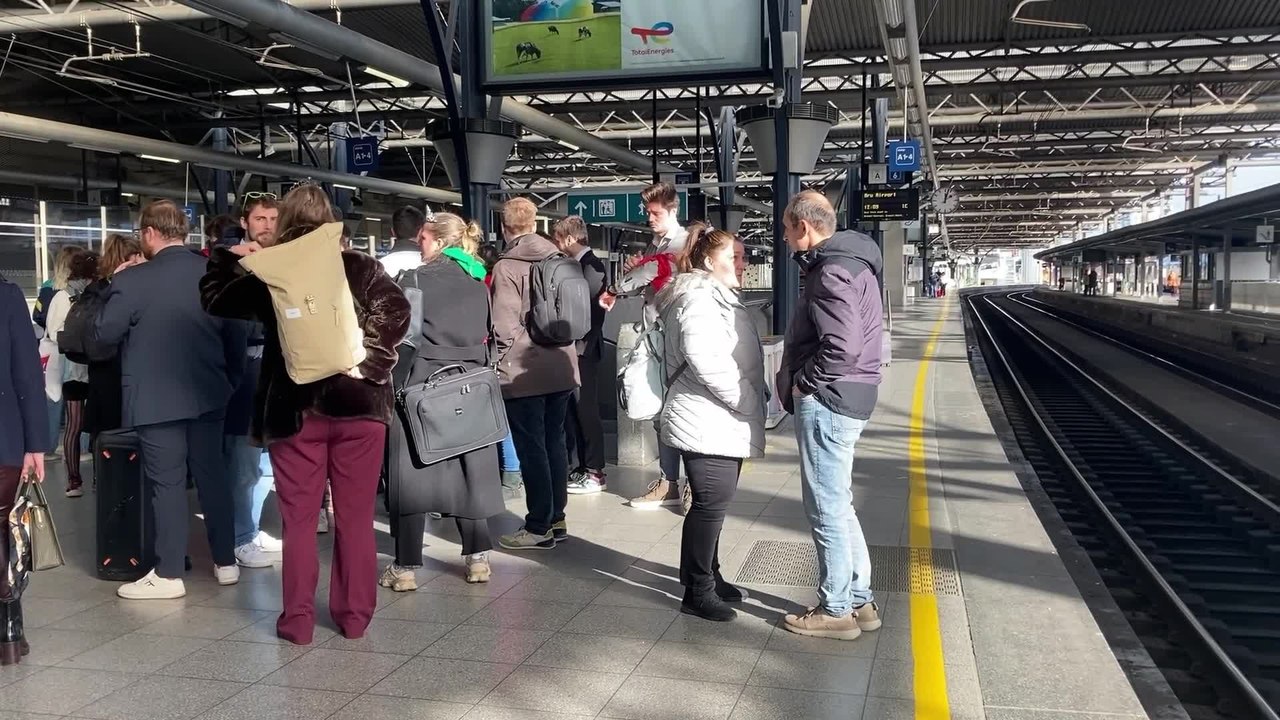 Une trentaine de jeunes font la fête dans un train pour dénoncer les tarifs de la SNCB