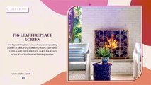 Elegant Craftsman Fireplace Screen for Timeless Style and Functionality