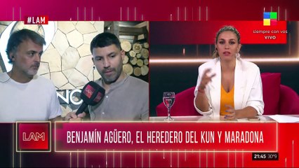 El Kun Agüero elogió a Gianinna como madre y deslizó su deseo de volver a ser papá junto a Sofía Calzetti