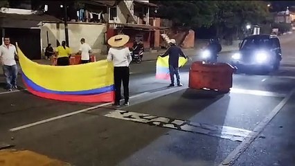 Bloqueos vías Barbosa
