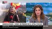 Crise des agriculteurs - A Bruxelles, des militants pro-palestiniens empêchent l'envoyée spéciale de CNews de réaliser son direct et tentent de passer des messages à l'antenne