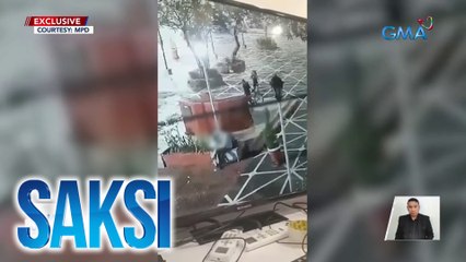 Magkasintahang sweet na sweet sa isa't isa habang nasa parke, ninakawan | Saksi