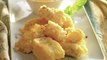 Bocaditos de bacalao en tempura con mayonesa de piquillos