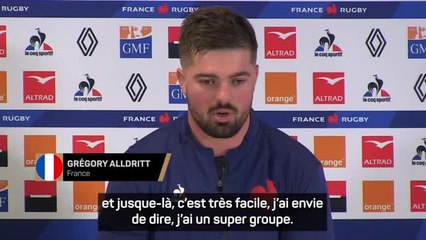 Bleus - Alldritt : “J'essaie de ne copier personne et de rester moi-même malgré le capitanat”