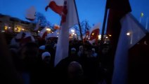 Protest Wolnych Polaków we Włocławku