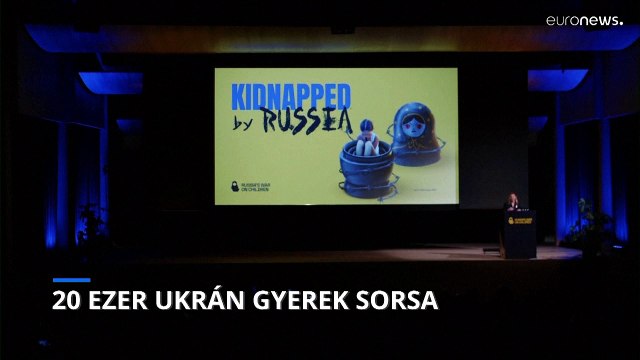 Zelenszka: az ukrán gyerekek direkt célpontok Oroszország számára