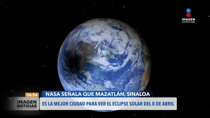 Mazatlán es la mejor ciudad para ver el Eclipse de Sol: NASA