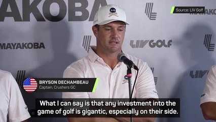 DeChambeau desperate for golf to 'come back together'