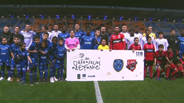 J15 ESTAC TROYES - EN AVANT GUINGAMP (0 - 1) - Résumé - (ESTAC - EAG) 2023-2024