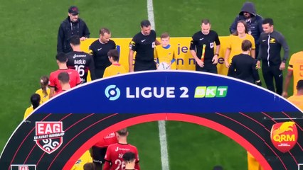 J10 EN AVANT GUINGAMP - QUEVILLY-ROUEN METROPOLE (2 - 2) - Résumé - (EAG - QRM)   2023-2024