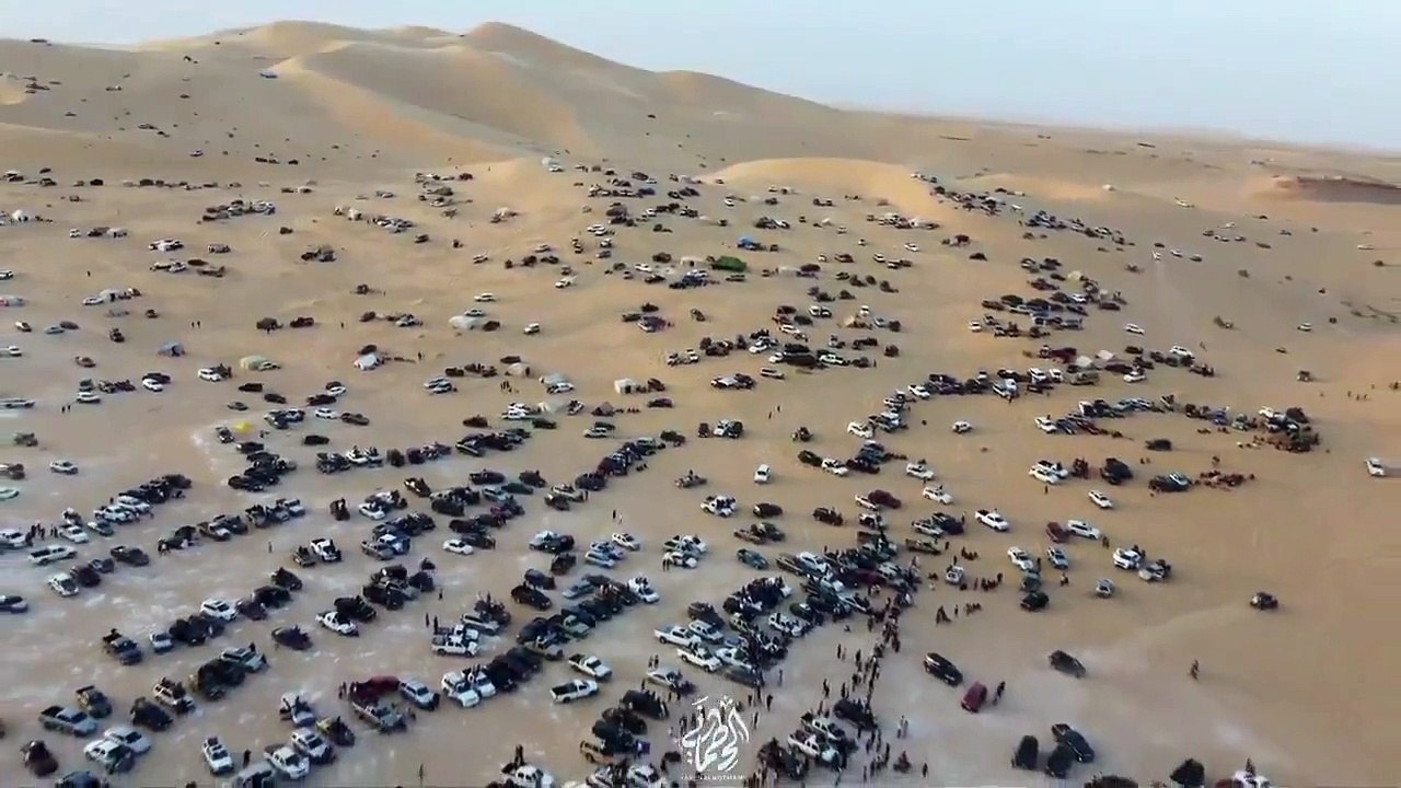 من صحراء غدامس ليبيا رالي سيارات الصحراوية