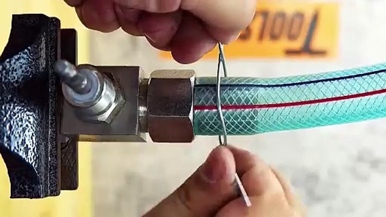 Make Your Own Hose Clamp with Wire