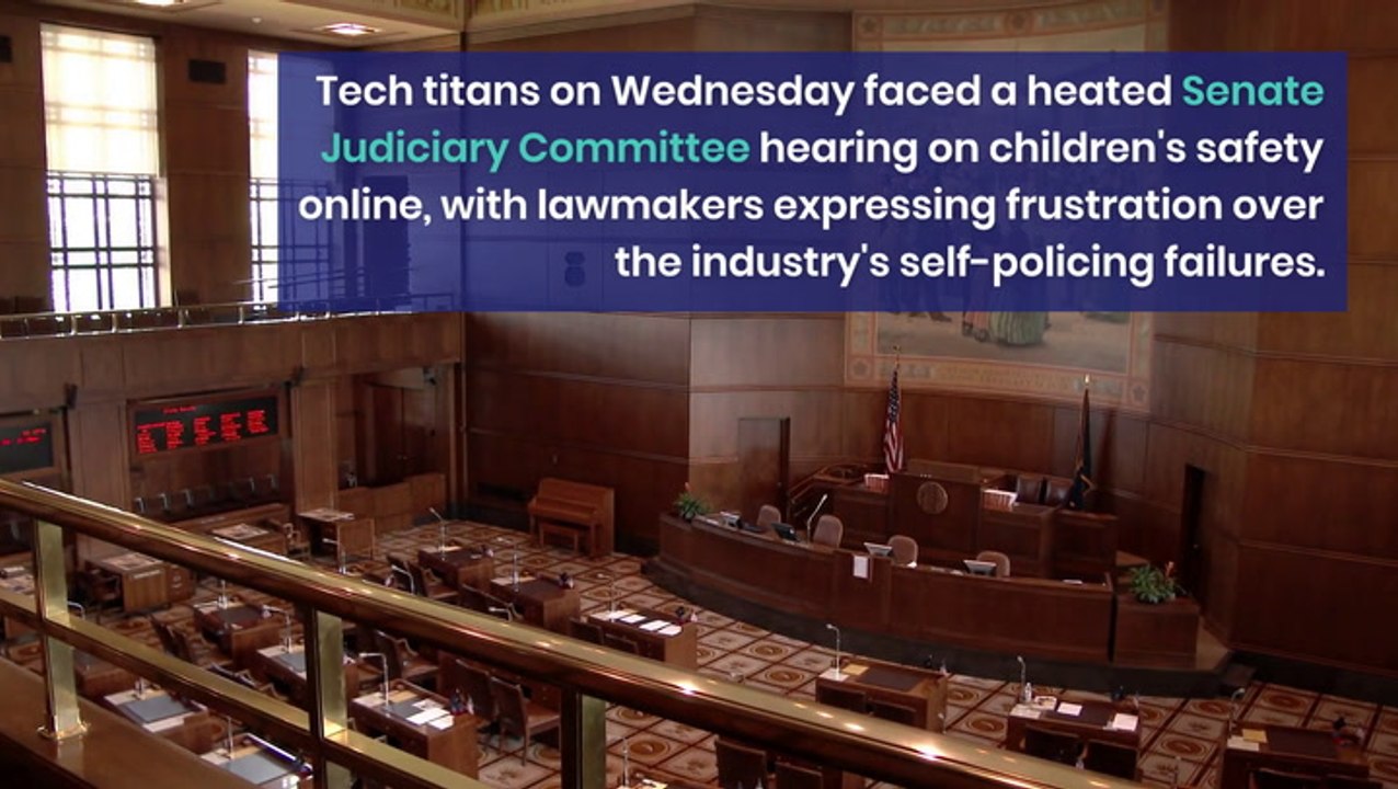 Big Tech CEOs Largely Evasive On Support For Digital Child Protection