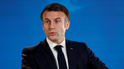 L'UE approuve une aide financière cruciale à l'Ukraine, annonce Macron