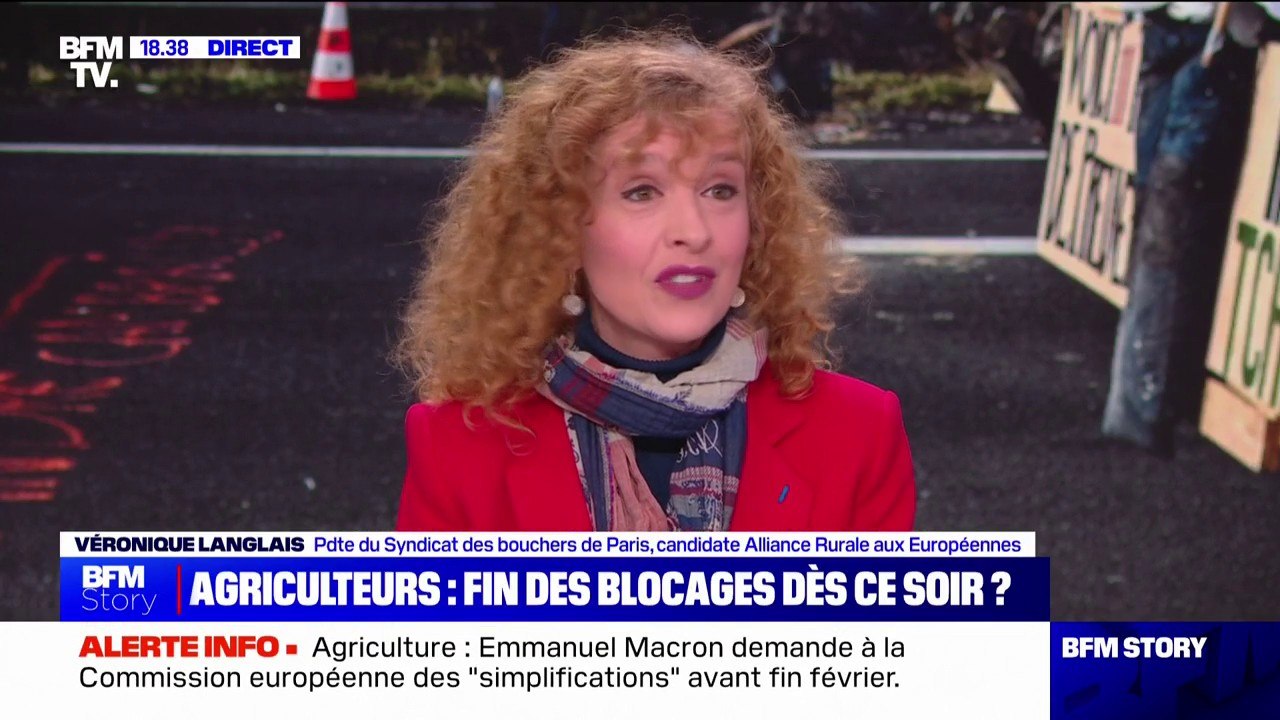 Véronique Langlais (bouchère et candidate Alliance Rurale aux Européennes): "L'alimentation n'est pas assez chère quand je vois le travail qui est fourni pour produire ce que nous mangeons"
