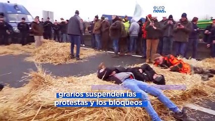 Francia | Algunos sindicatos agrícolas llaman al cese de las protestas tras el anuncio de ayuda